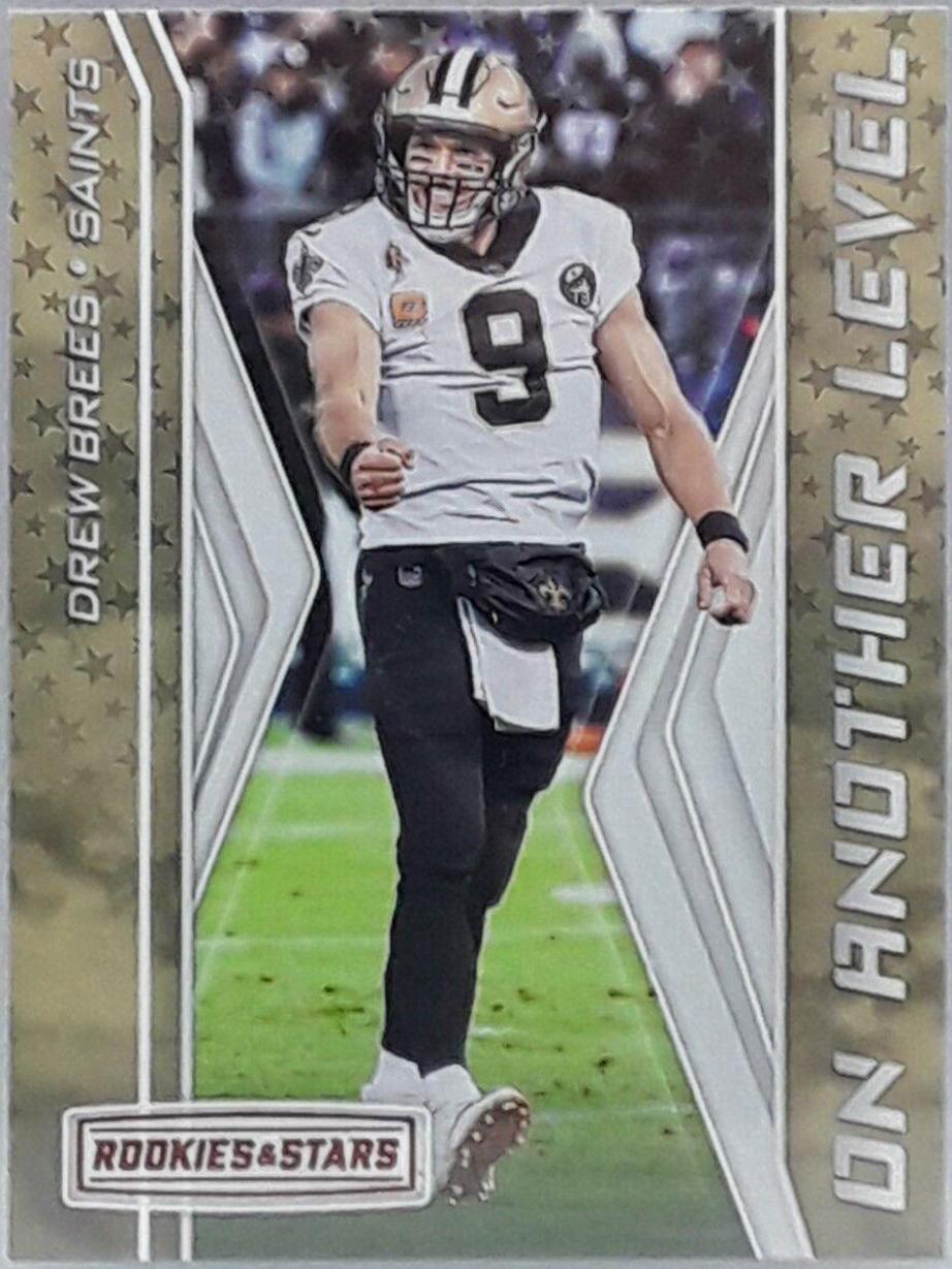 Drew Brees #OAL-DB Football Cards 2019 Panini Rookies & Stars on Another Level