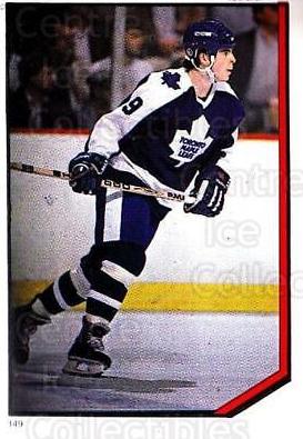 Russ Courtnall #149 Hockey Cards 1986 O-Pee-Chee Sticker