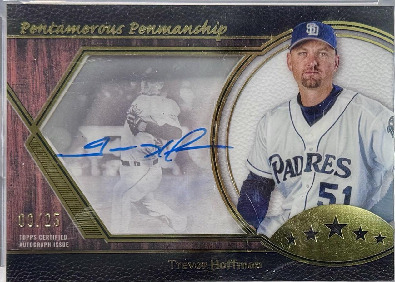 Trevor Hoffman #PP-THO 2025 Topps Five Star Pentamerous Penmanship Autograph Baseball