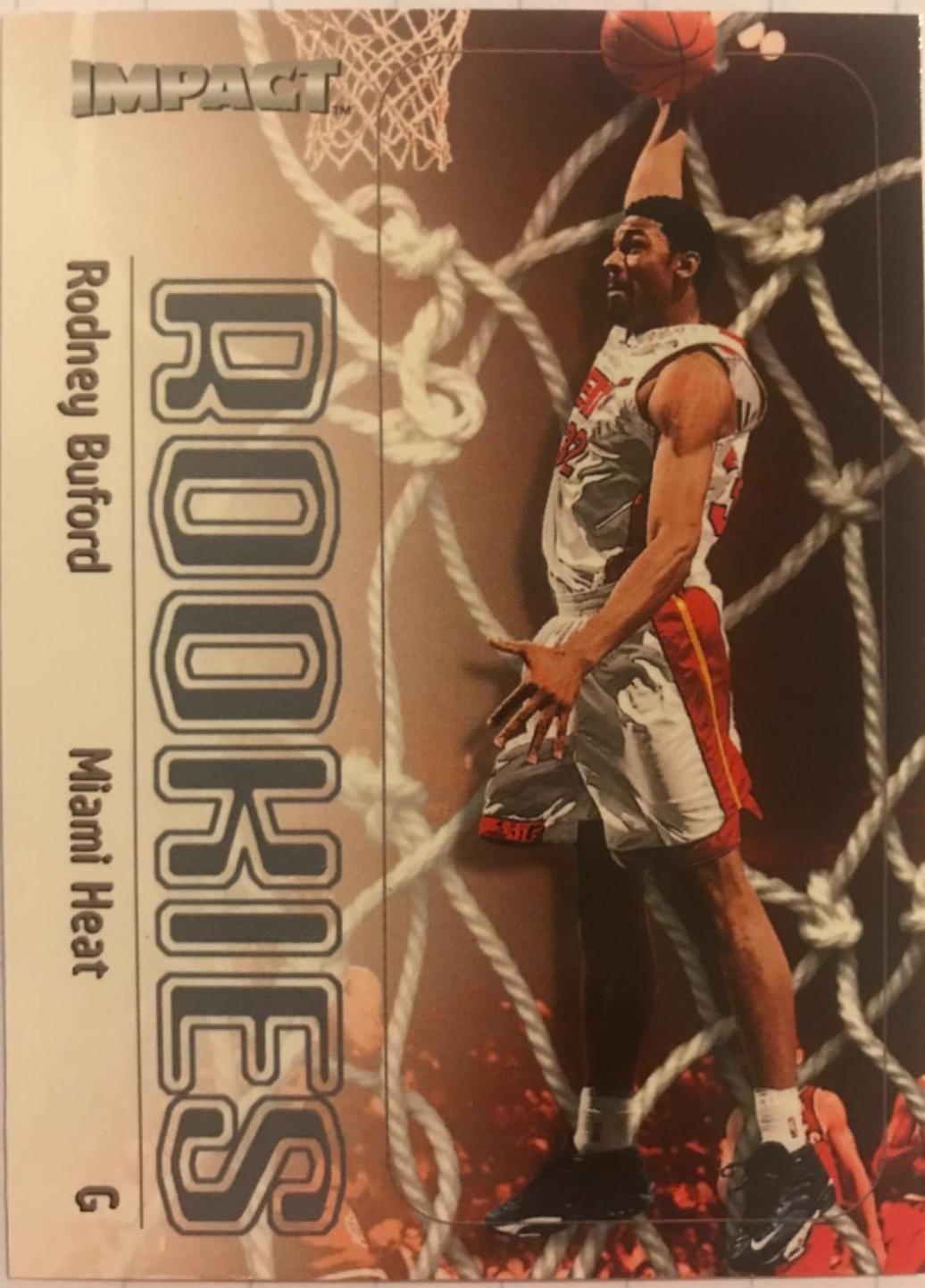 Rodney Buford #76 Basketball Cards 1999 SkyBox Impact
