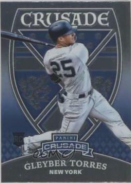 Gleyber Torres #1 Baseball Cards 2018 Panini Chronicles Crusade
