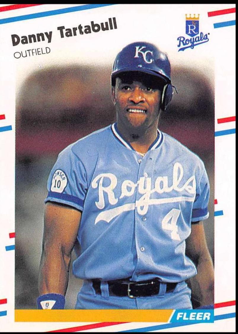 Danny Tartabull #271 Baseball Cards 1988 Fleer