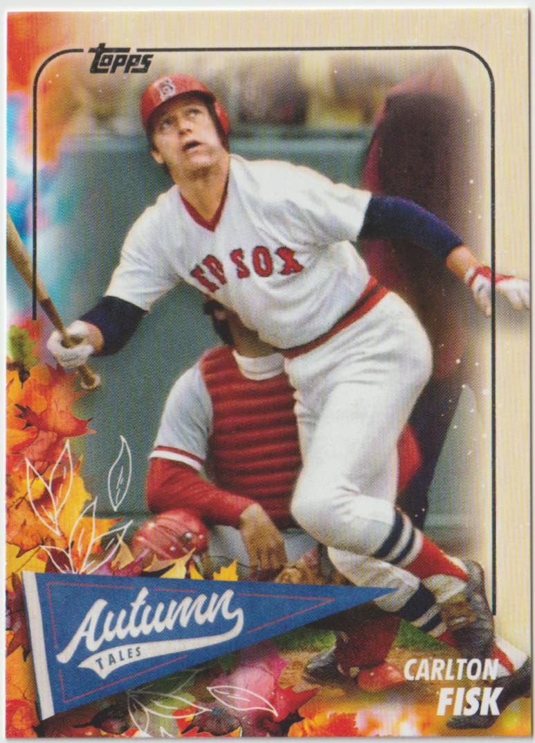 Carlton Fisk #AT-14 Baseball Cards 2024 Topps Update Autumn Tales