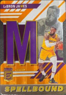 LeBron James [Orange Die-Cut] #38