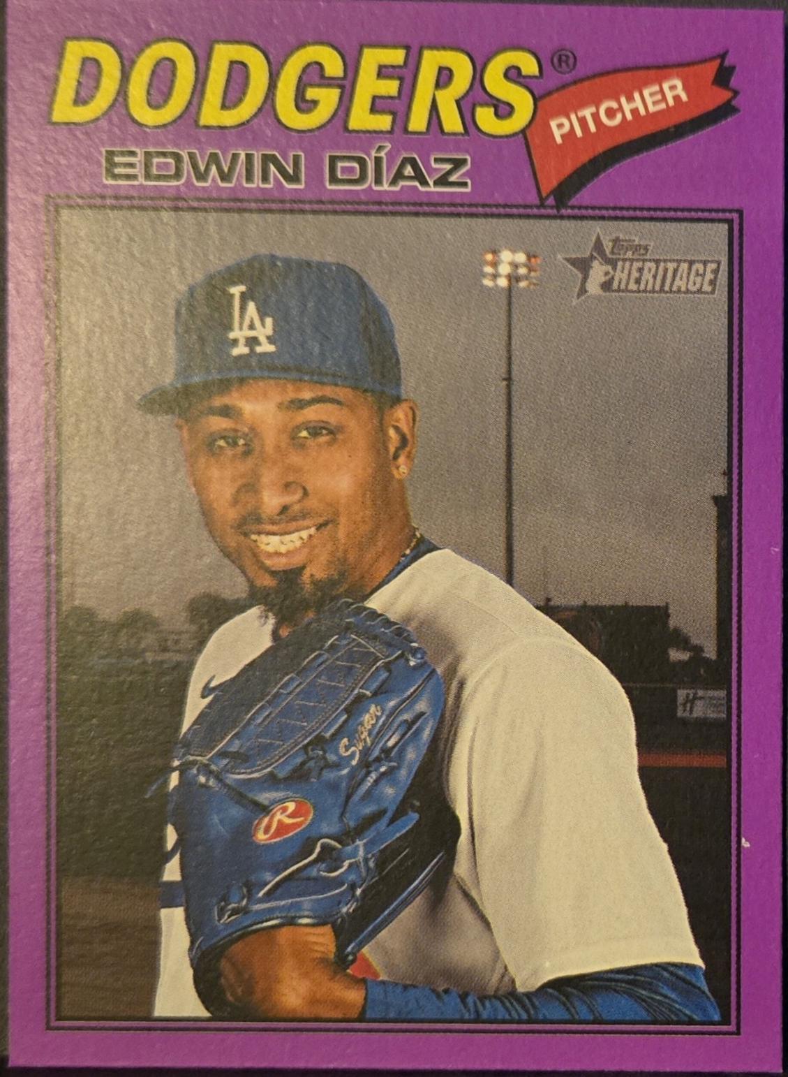Edwin Diaz [Light Purple Bordered] #36
