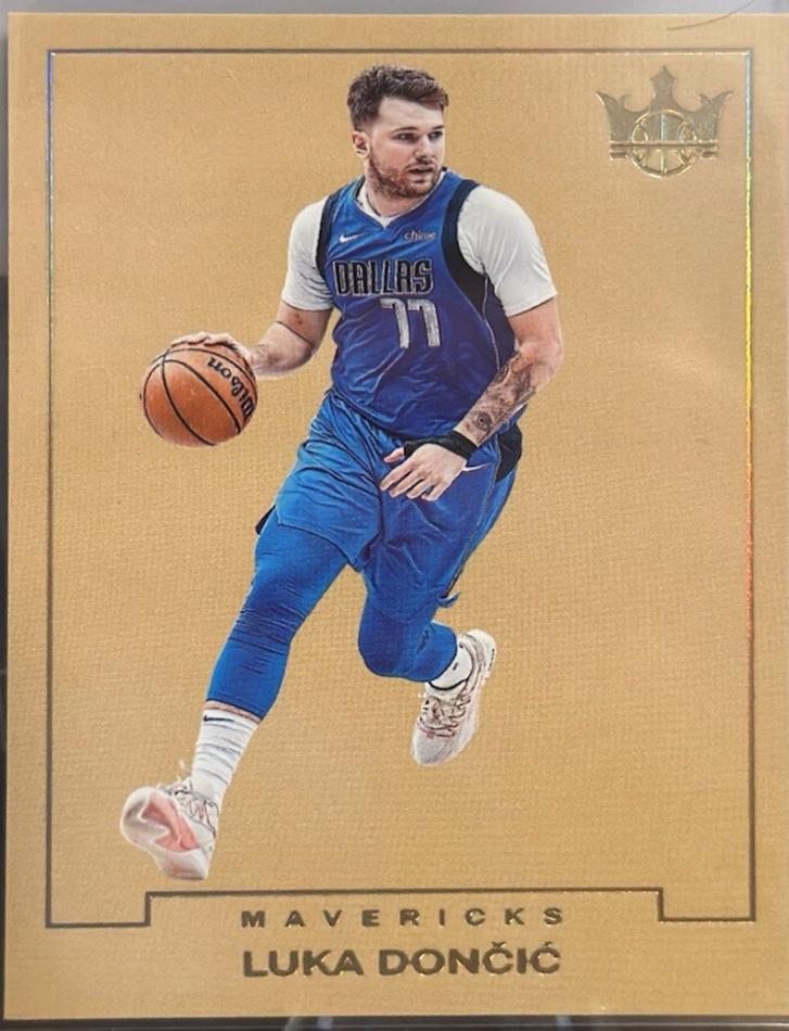 Luka Doncic #11 Basketball Cards 2024 Panini Court Kings Blank Slate