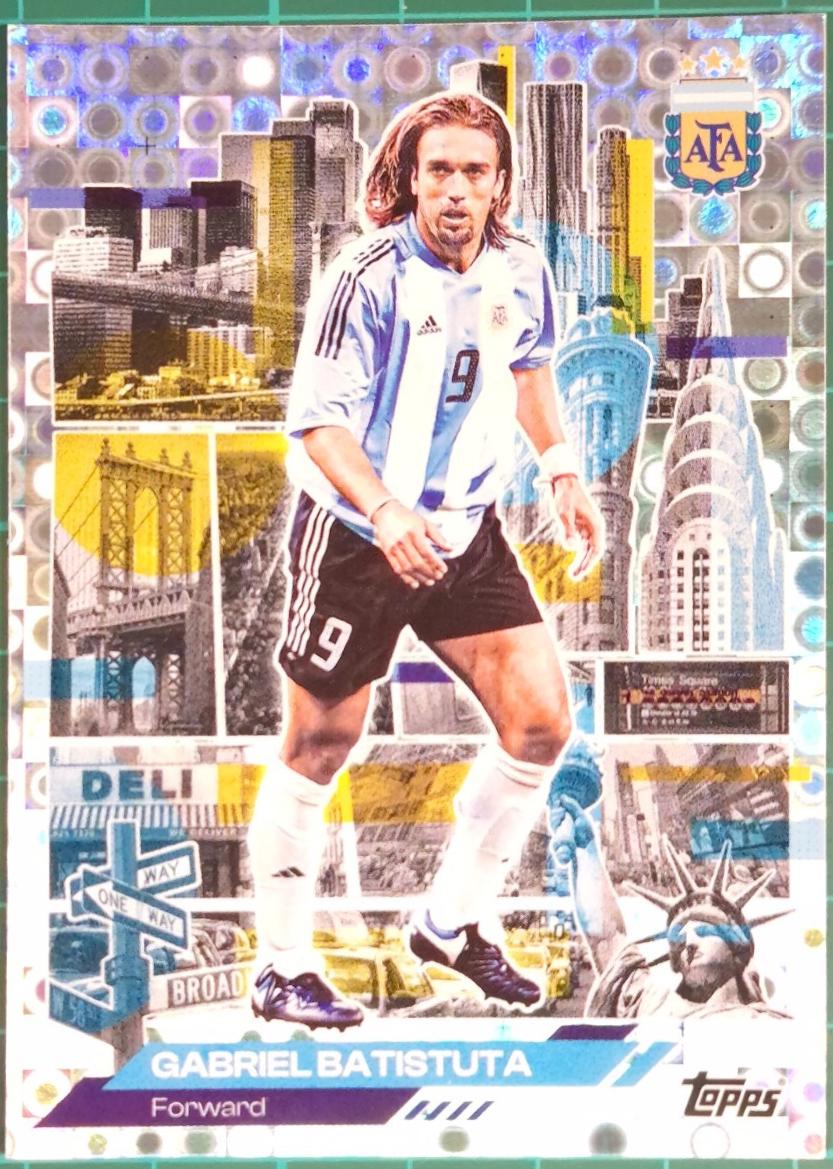 Gabriel Batistuta #46 2026 Topps Argentina Team Set Soccer