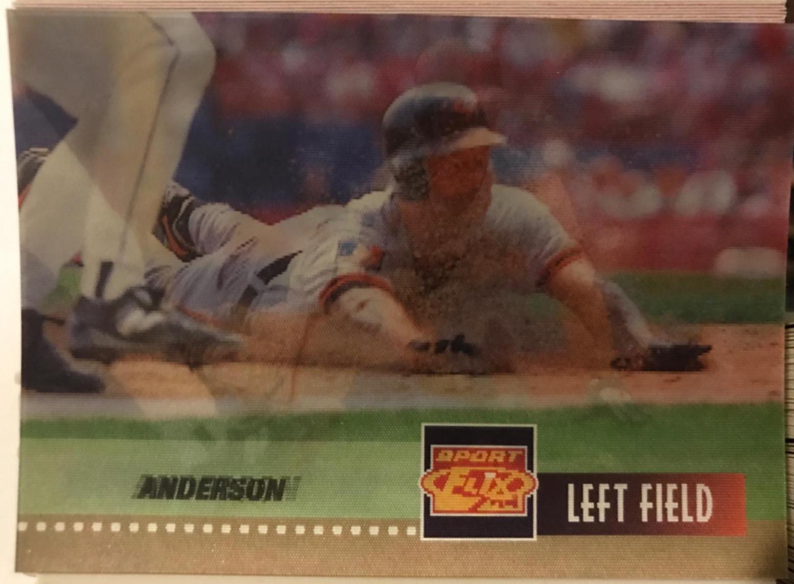 Brady Anderson #76 Baseball Cards 1995 Sportflix