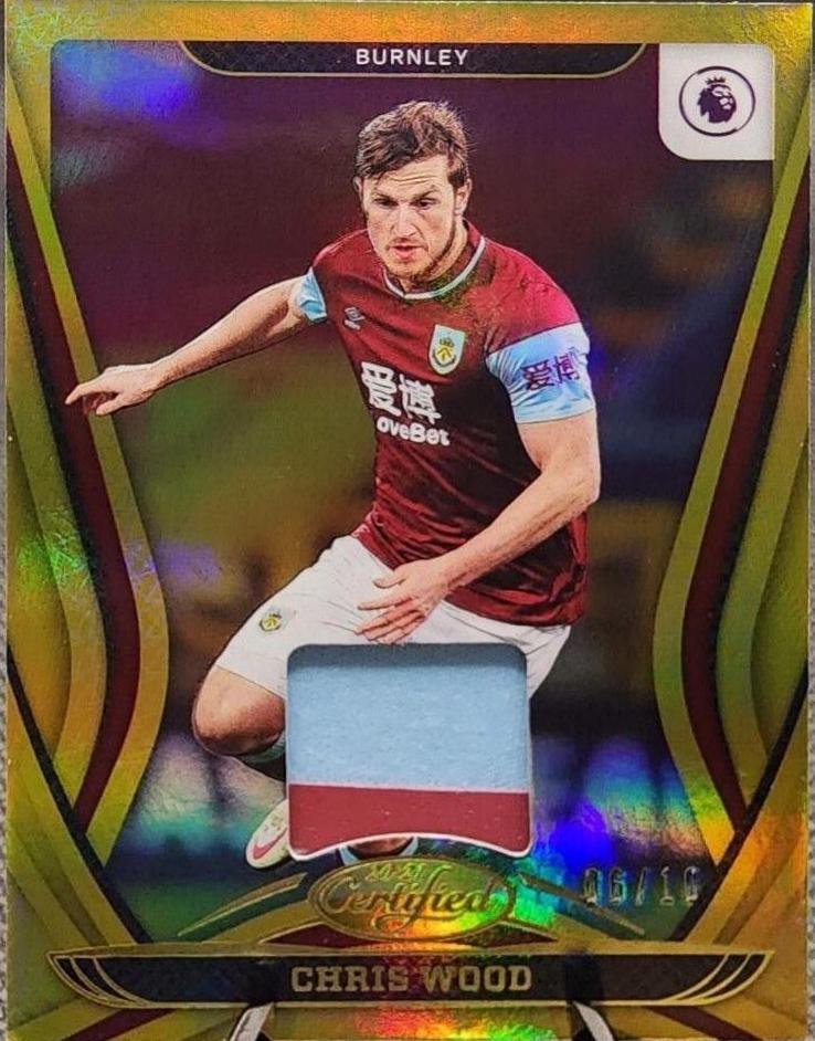 Chris Wood [Memorabilia Gold] #5