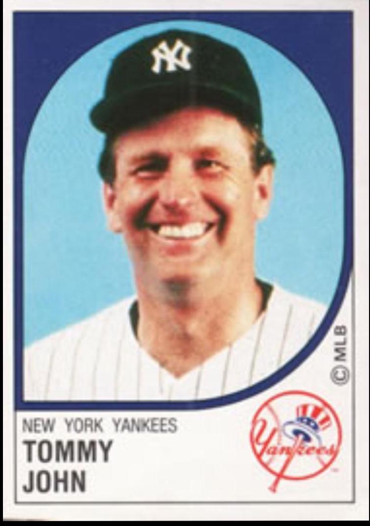 Tommy John #148 Baseball Cards 1988 Panini Stickers