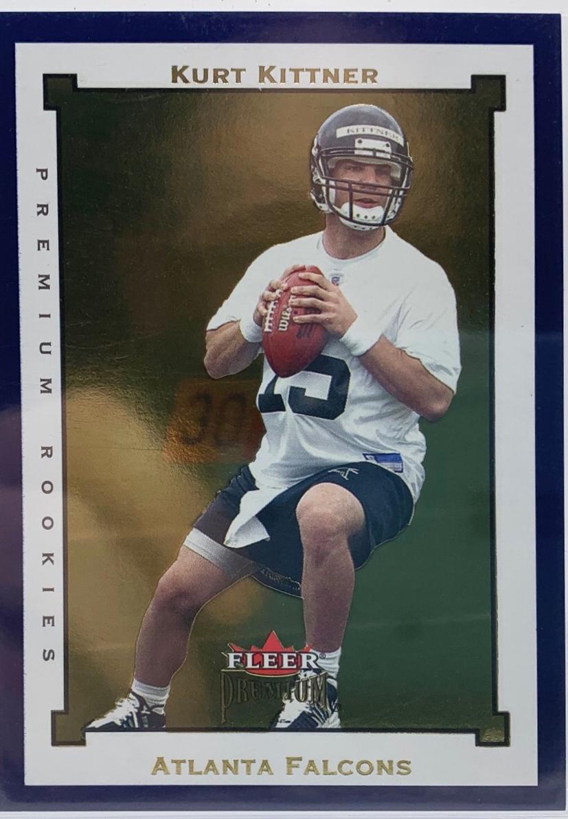 Kurt Kittner #169 2002 Fleer Premium Football