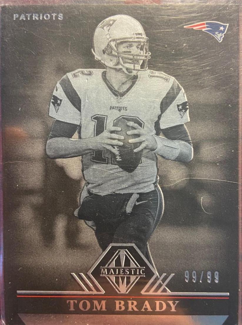 Tom Brady #59 Football Cards 2017 Panini Majestic