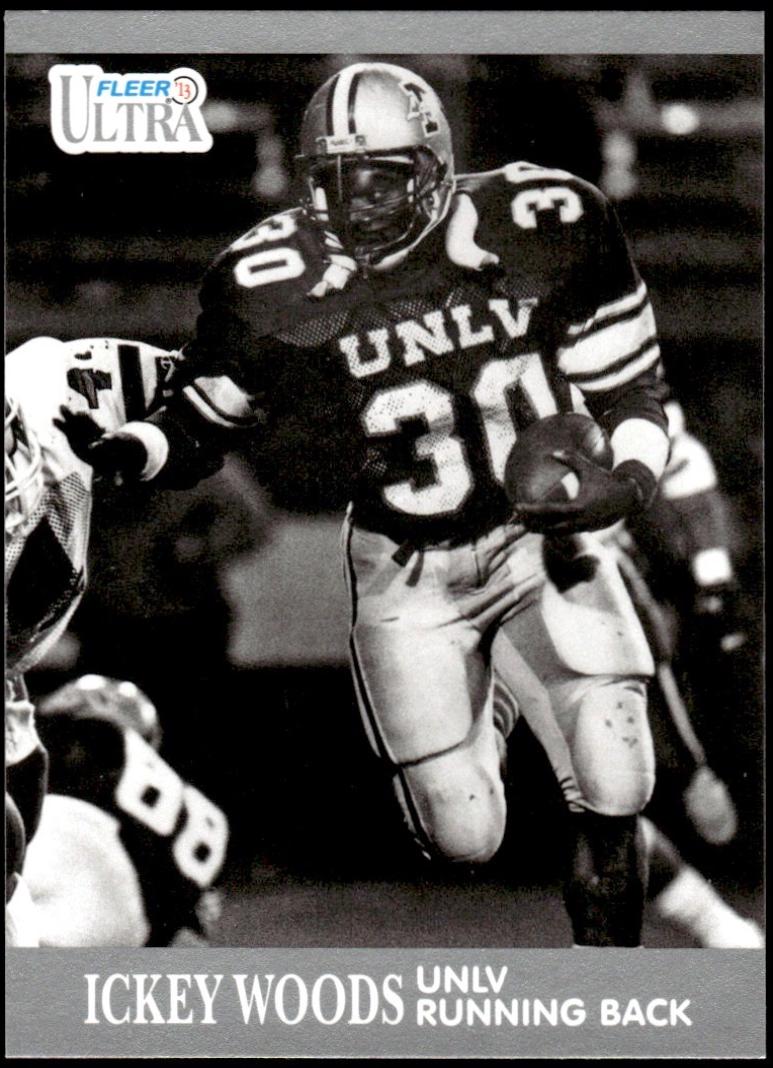 Ickey Woods #24 2013 Fleer Retro Football