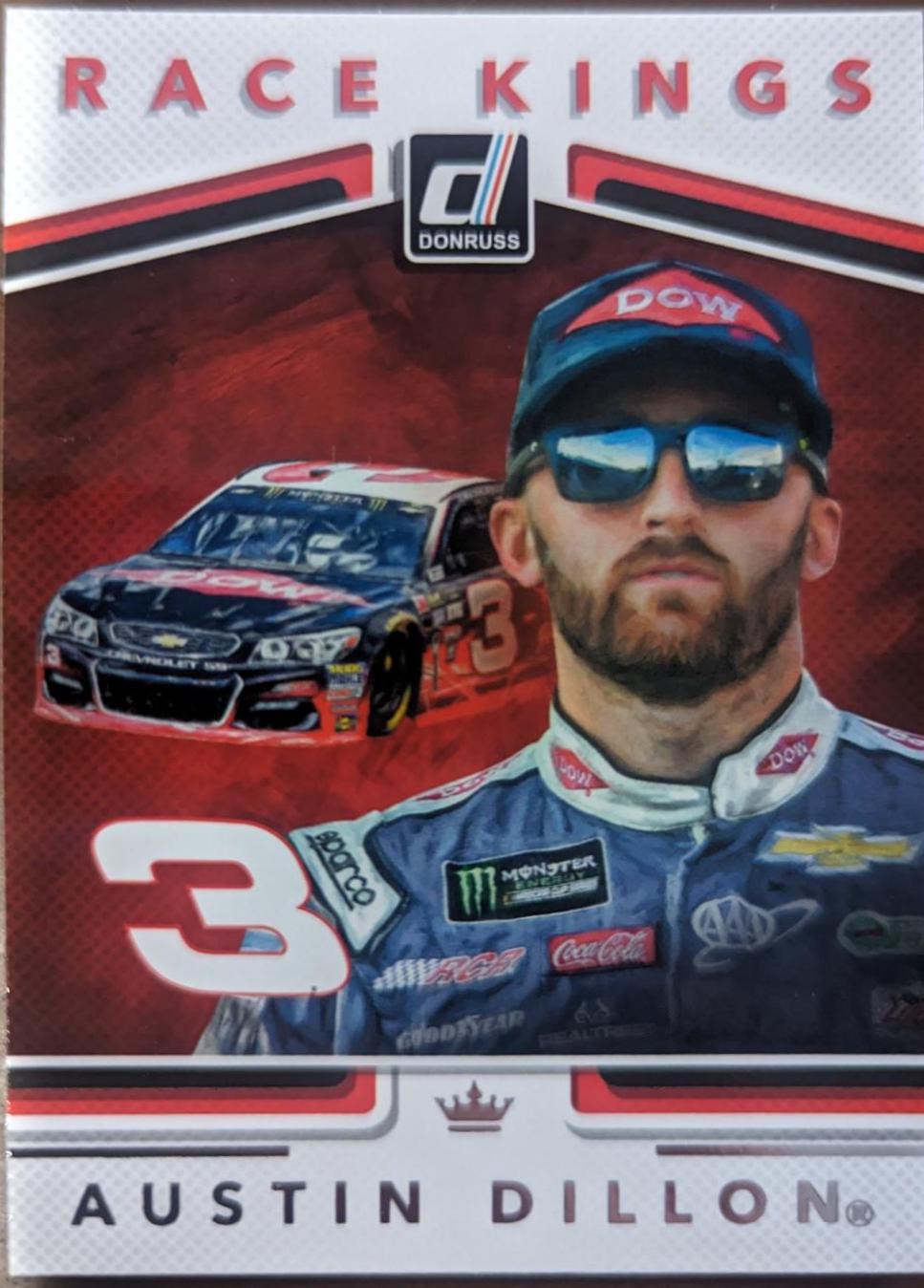 Austin Dillon #6 Racing Cards 2018 Panini Donruss Nascar