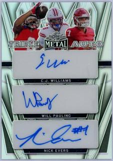 C.J. Williams / Will Pauling / Nick Evers