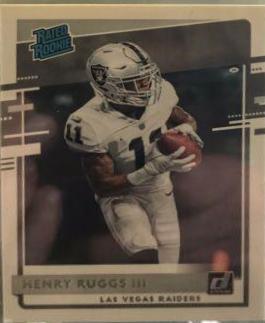Henry Ruggs III #308 Football Cards 2020 Panini Donruss
