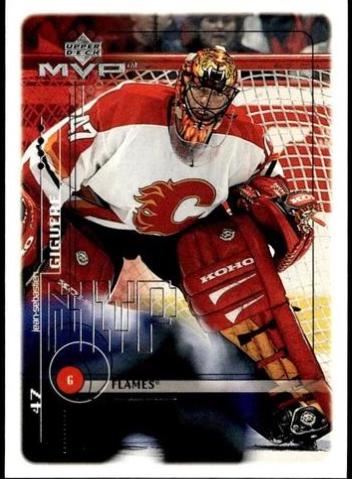 Jean-Sebastien Giguere #32 Hockey Cards 1998 Upper Deck MVP