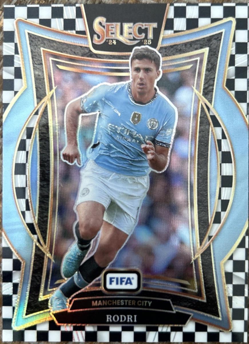 Rodri [Checkerboard] #25 Prices | 2024 Panini Select FIFA | Soccer Cards