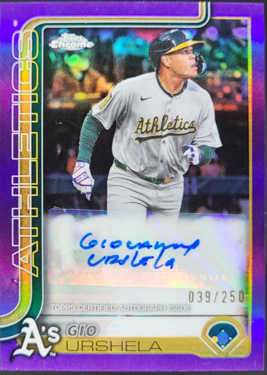 Gio Urshela [Purple Refractor] #AC-GU