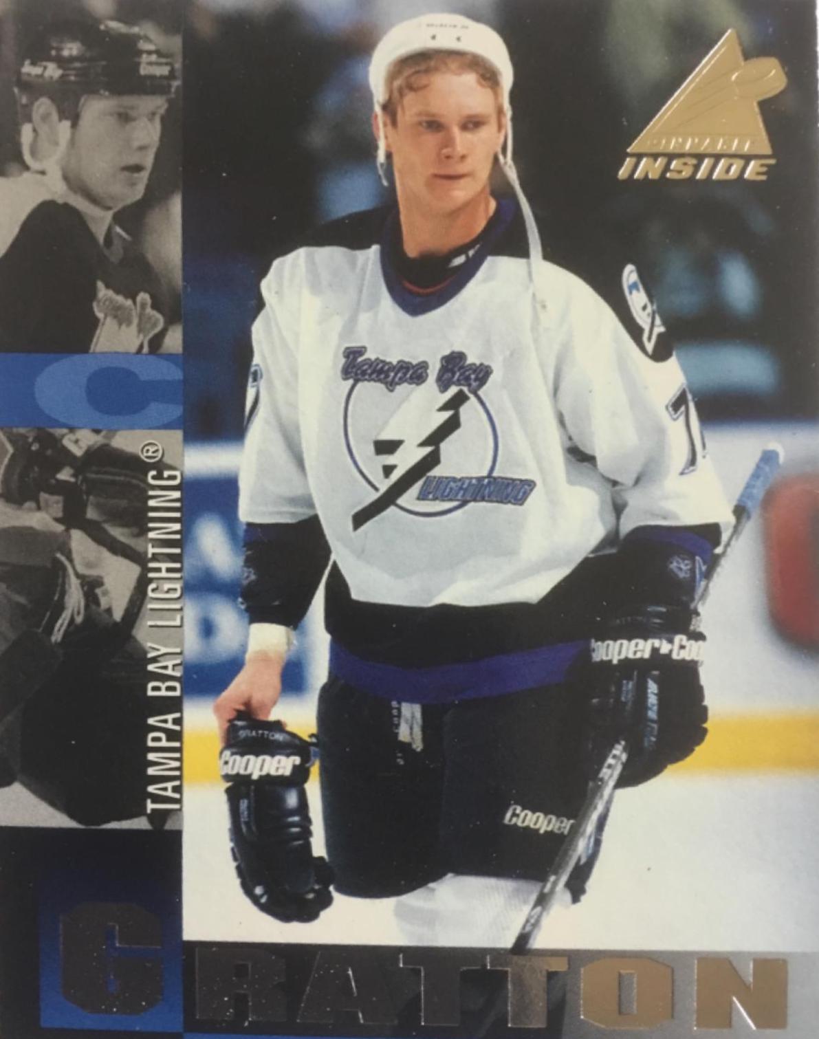 Chris Gratton #110 Hockey Cards 1997 Pinnacle Inside