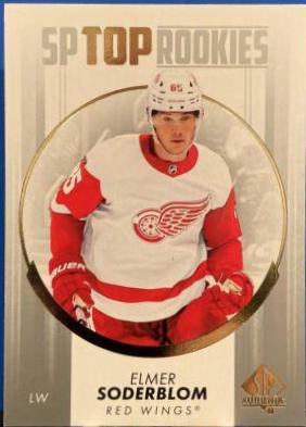 Elmer Soderblom #TR-15 Hockey Cards 2022 SP Authentic Top Rookies