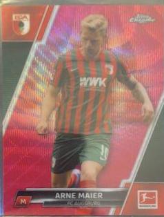 Arne Maier #1 Soccer Cards 2021 Topps Chrome Bundesliga