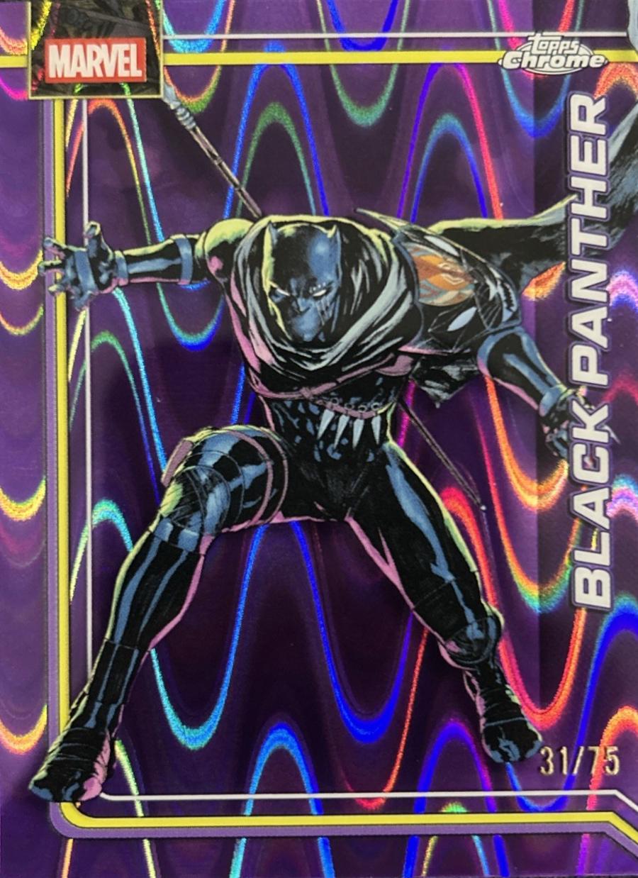 Black Panther Purple RayWave Refractor