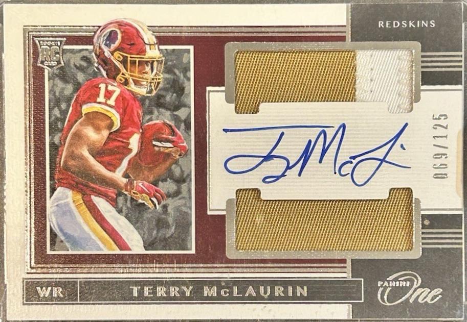 Terry McLaurin #31 2019 Panini One Football