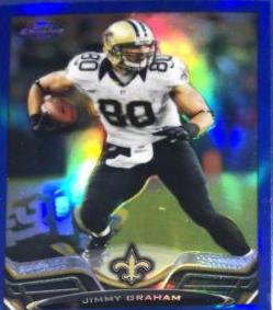 Jimmy Graham [Blue Refractor] #116