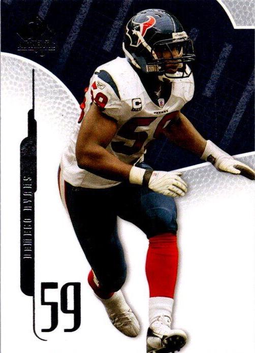 DeMeco Ryans #25 Football Cards 2008 SP Authentic