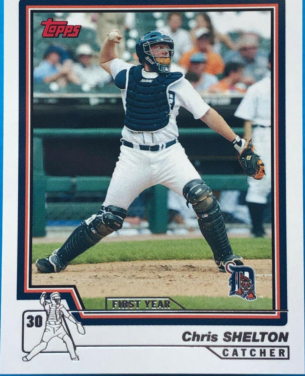 Chris Shelton #T170 2004 Topps Traded Baseball