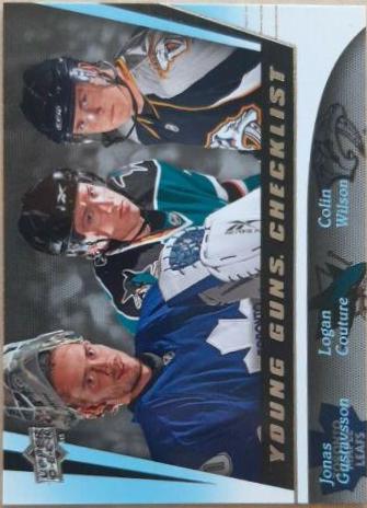 Young Guns Checklist #500 Hockey Cards 2009 Upper Deck