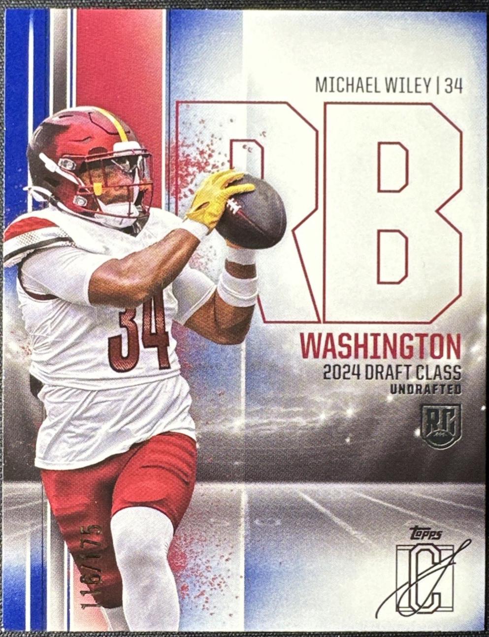 Michael Wiley [Blue] #RCA-MWI