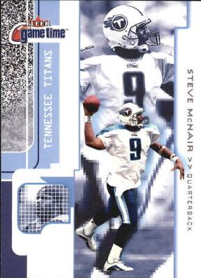 Steve McNair #37 2001 Fleer Game Time Football