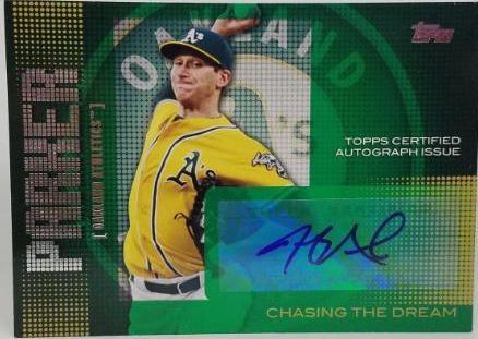Jarrod Parker #CDA-JP Baseball Cards 2013 Topps Chasing the Dream Autograph