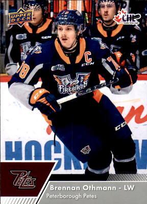 Brennan Othmann #8 Hockey Cards 2022 Upper Deck CHL