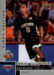 Jeff Teague #189 Basketball Cards 2009 Upper Deck First Edition Prices