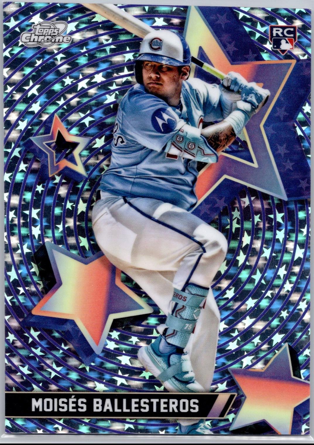 Moises Ballesteros #SF-99 2025 Topps Cosmic Chrome Starfractor Baseball