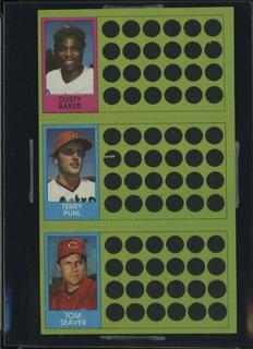 Dusty Baker, Terry Puhl, Tom Seaver