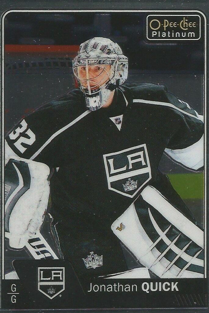 Jonathan Quick #65 2016-17 O-Pee-Chee Platinum Hockey