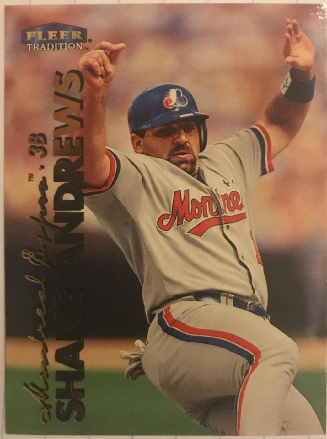 Shane Andrews #82 Baseball Cards 1999 Fleer Tradition