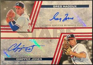 Chipper Jones, Greg Maddux