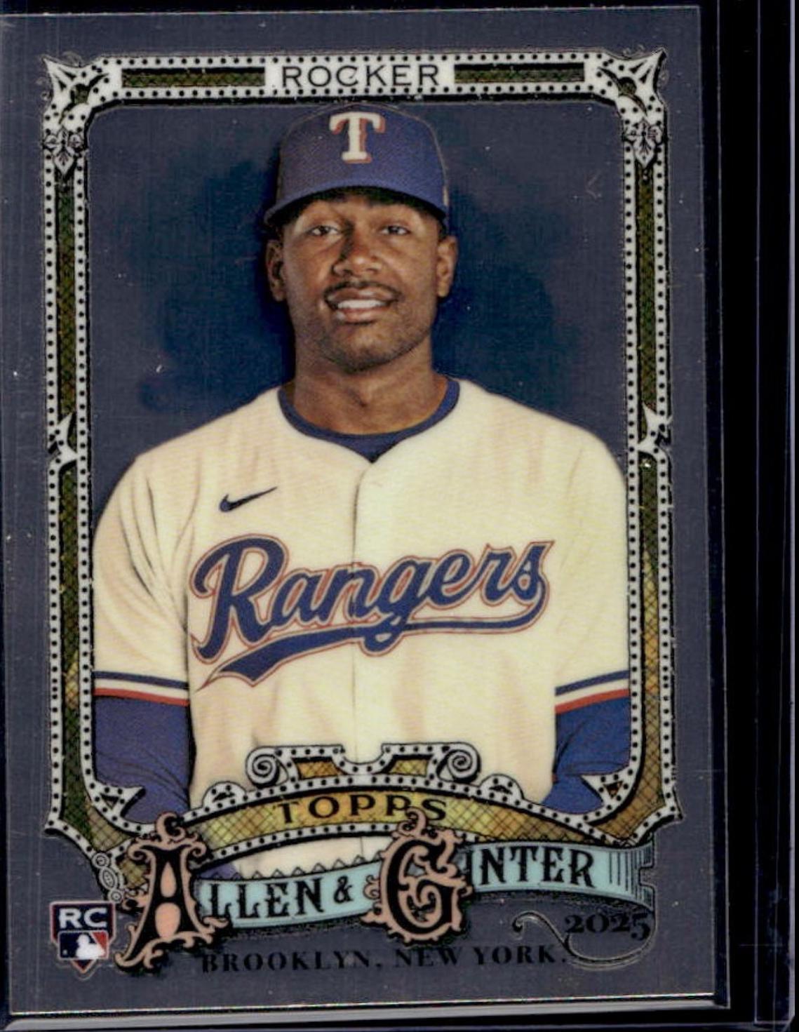 Kumar Rocker [Chrome Variation] #124 Prices [Rookie] | 2025 Topps Allen ...