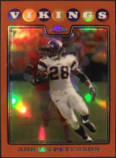 Adrian Peterson [Orange Refractor] #TC39