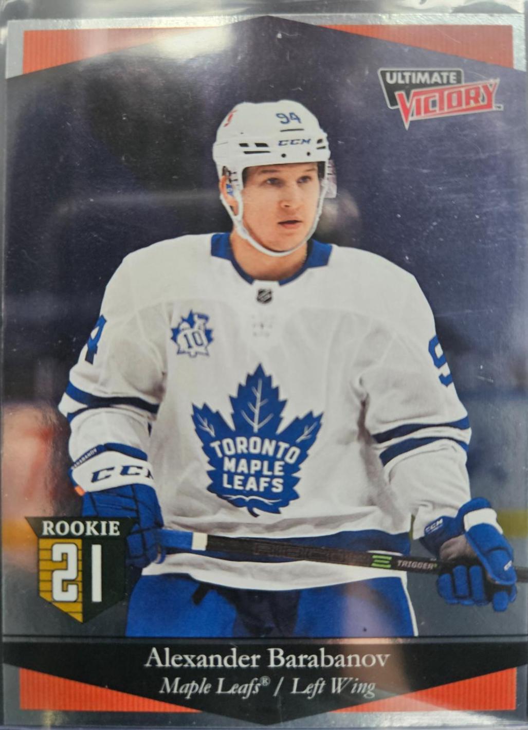 Alexander Barabanov #UV-23 Hockey Cards 2020 Upper Deck Ultimate Victory
