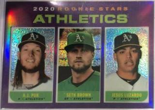 Jesus Luzardo / Seth Brown / A.J. Puk
