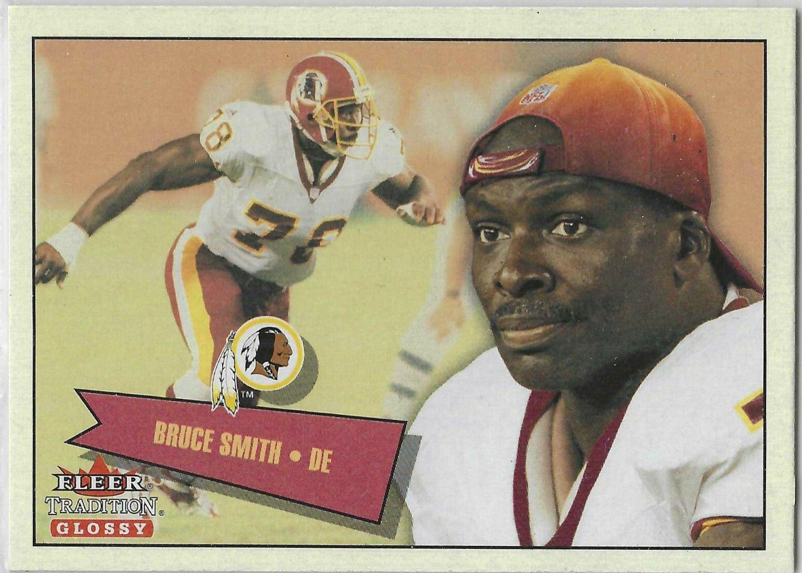 Bruce Smith #2 Football Cards 2001 Fleer Tradition Glossy