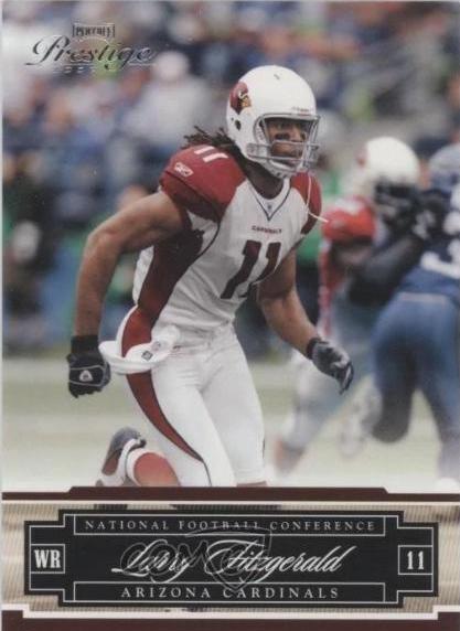 Larry Fitzgerald #3 2007 Playoff Prestige Football