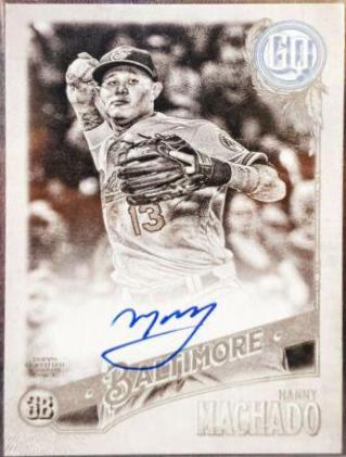Manny Machado [Black & White] #GQA-MM