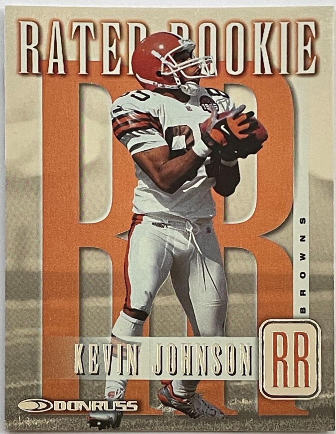 Kevin Johnson #RR15 Football Cards 1999 Panini Donruss Rated Rookies